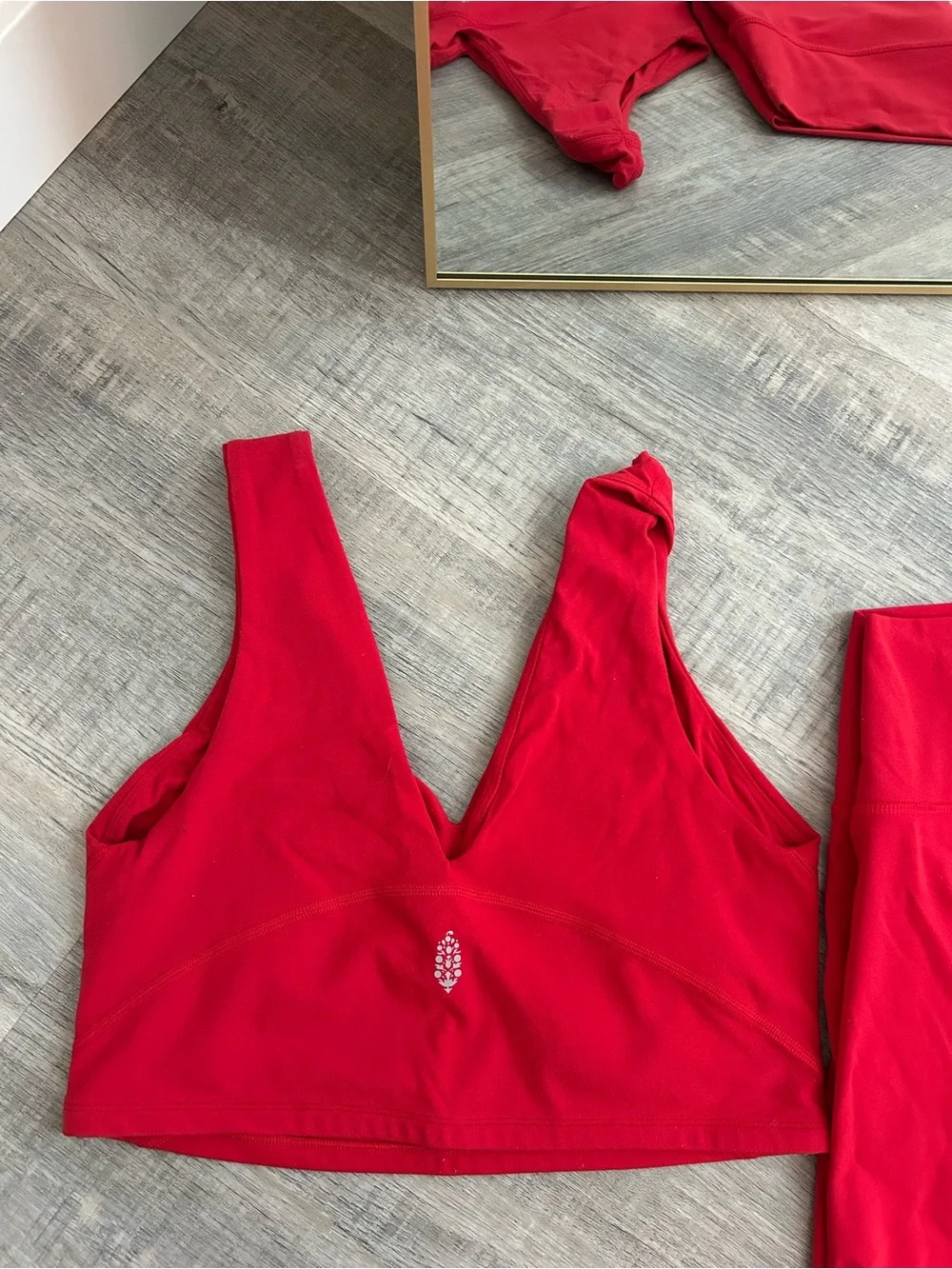 FP Free People Movement Never Better Matching Workout Set in Winterberry size L